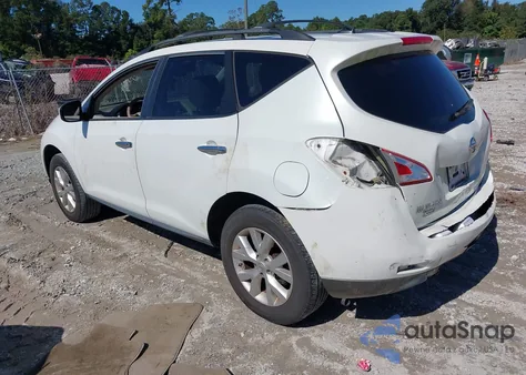 2013 Nissan Murano Sv z USA, uszkodzony, nr VIN JN8AZ1MU7DW210115